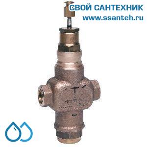 10219 Honeywell V5013R1032 Клапан трехходовой линейный смесительный муфтовый, PN16, DN15, Kvs 2.5, 20мм, 2…170 °C