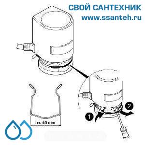 10378 Honeywell, MT8-230S-NC Термоэлектрический привод для зонного регулирования, 2-pt, 90Н, 230Vac, 6,5мм, 6мин, NC, 1 концевой выключатель