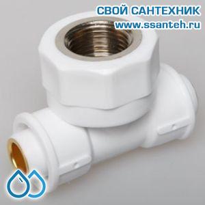 06150 PP-R Тройник ВР 20х1/2х20 (25/150)
